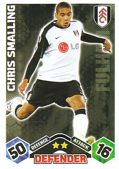 Chris Smalling Fulham 2009/10 Topps Match Attax #151